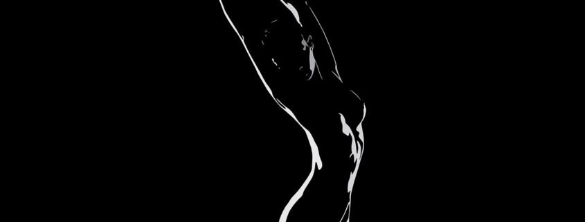 Sexy Woman Body in Shadow